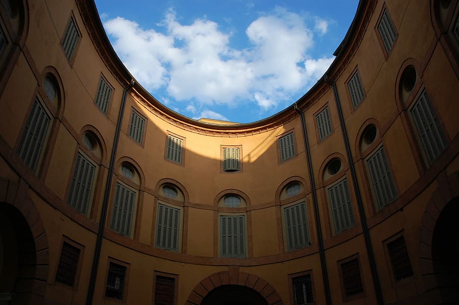 Building, Monuments, sky, cloud - sky, window, building exterior HD wallpaper