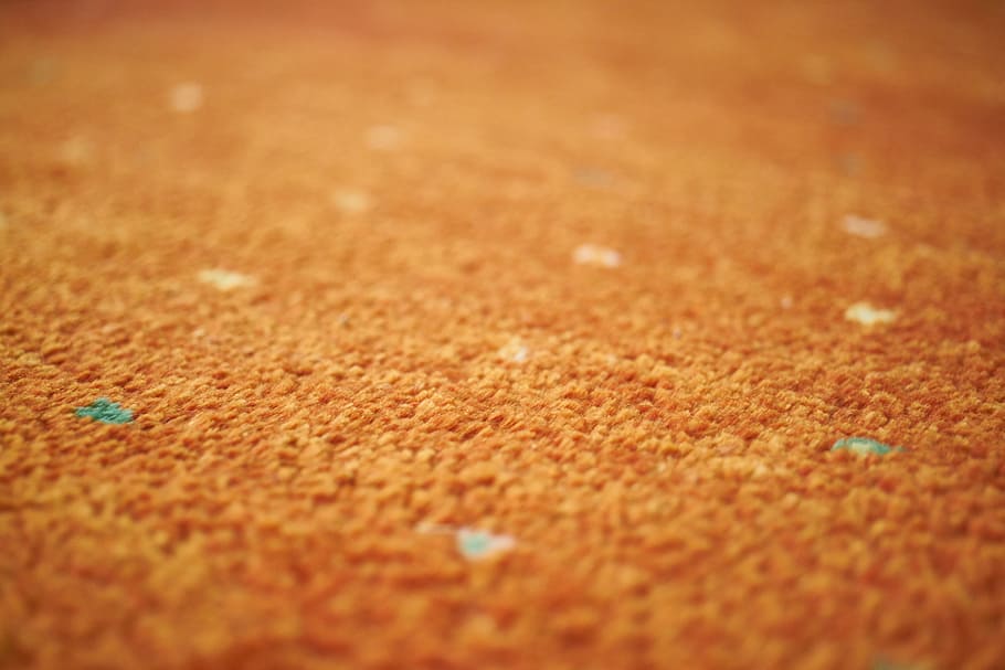 carpet, orange, motif, no people, copy space, color image, vivid color HD wallpaper