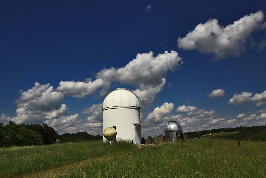 astronomical observatory, sky, mood, landscape, nature, cloud - sky HD wallpaper