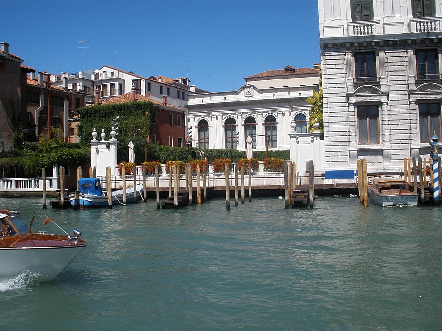 venice, town on the river, small venice, water, canale grande HD wallpaper