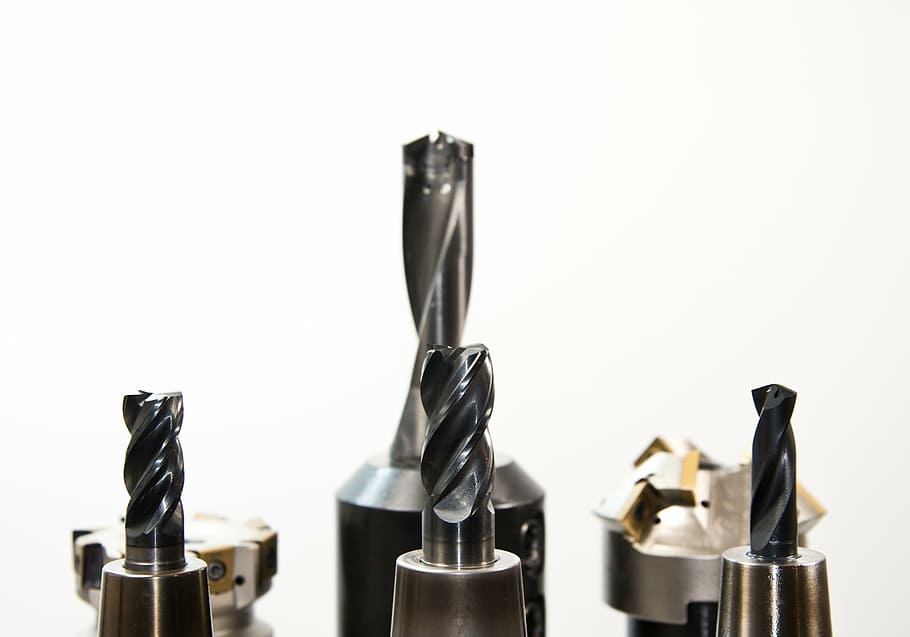 drill, milling, milling machine, drilling, tool, metal, metalworking HD wallpaper