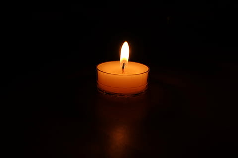 candles, candlelight, wax, candlestick, wick, romance, mood HD wallpaper