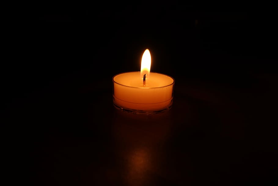 candles, candlelight, wax, candlestick, wick, romance, mood HD wallpaper