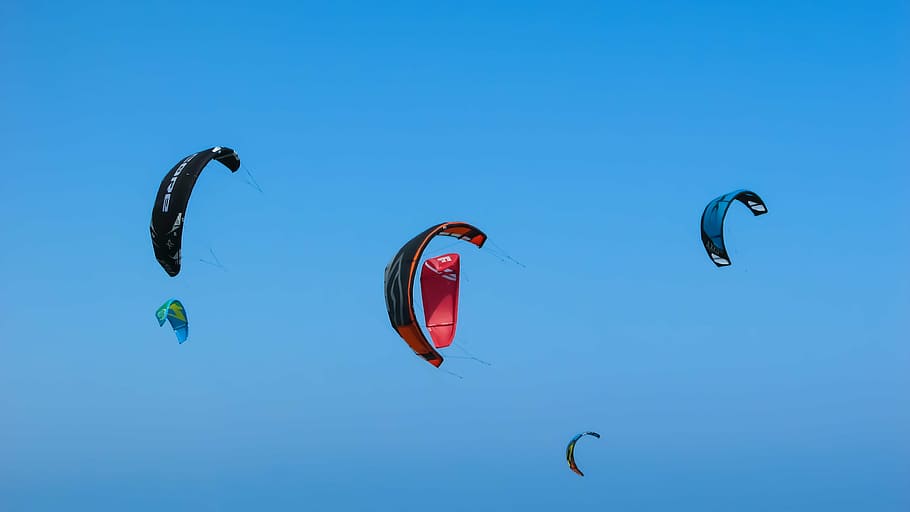 kite, surf, sport, sea, surfer, active, extreme, wind, kitesurfing HD wallpaper