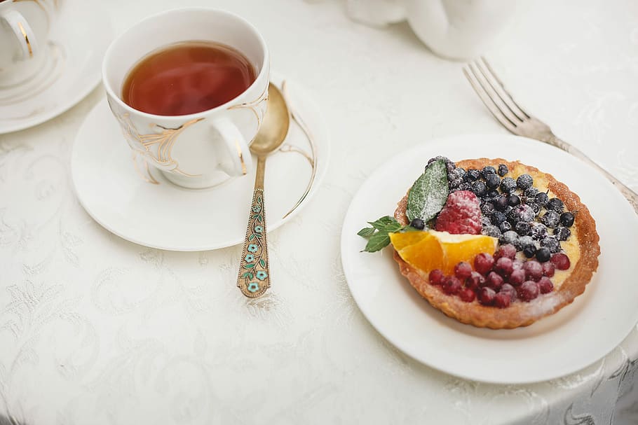 food, breakfast, dessert, appetizer, cup, hot, drink, dawn HD wallpaper
