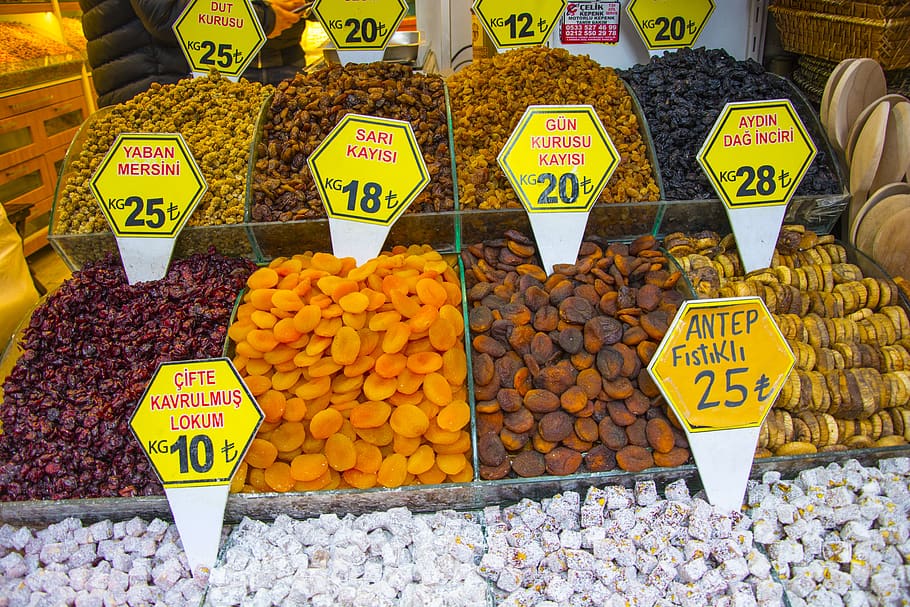 food, option, bazaar, dry, retail, spice, shopping, fruit, business HD wallpaper