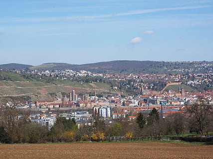 esslingen, neckar valley, building, control, urbanization, urban sprawl HD wallpaper