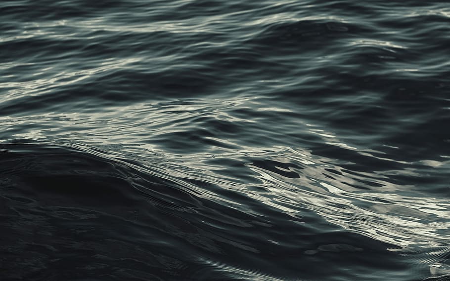 closeup photo of rippling sea water, seawaves at daytime, ocean HD wallpaper