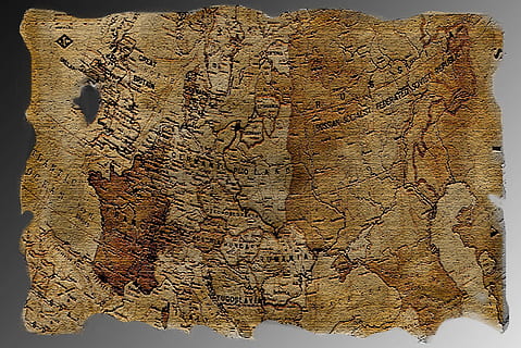 brown and black map, treasure map, antique, old, text, no people HD wallpaper