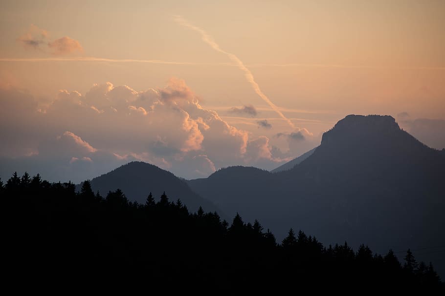 mountains, clouds, sky, landscape, alpine, tyrol, inntal valley HD wallpaper