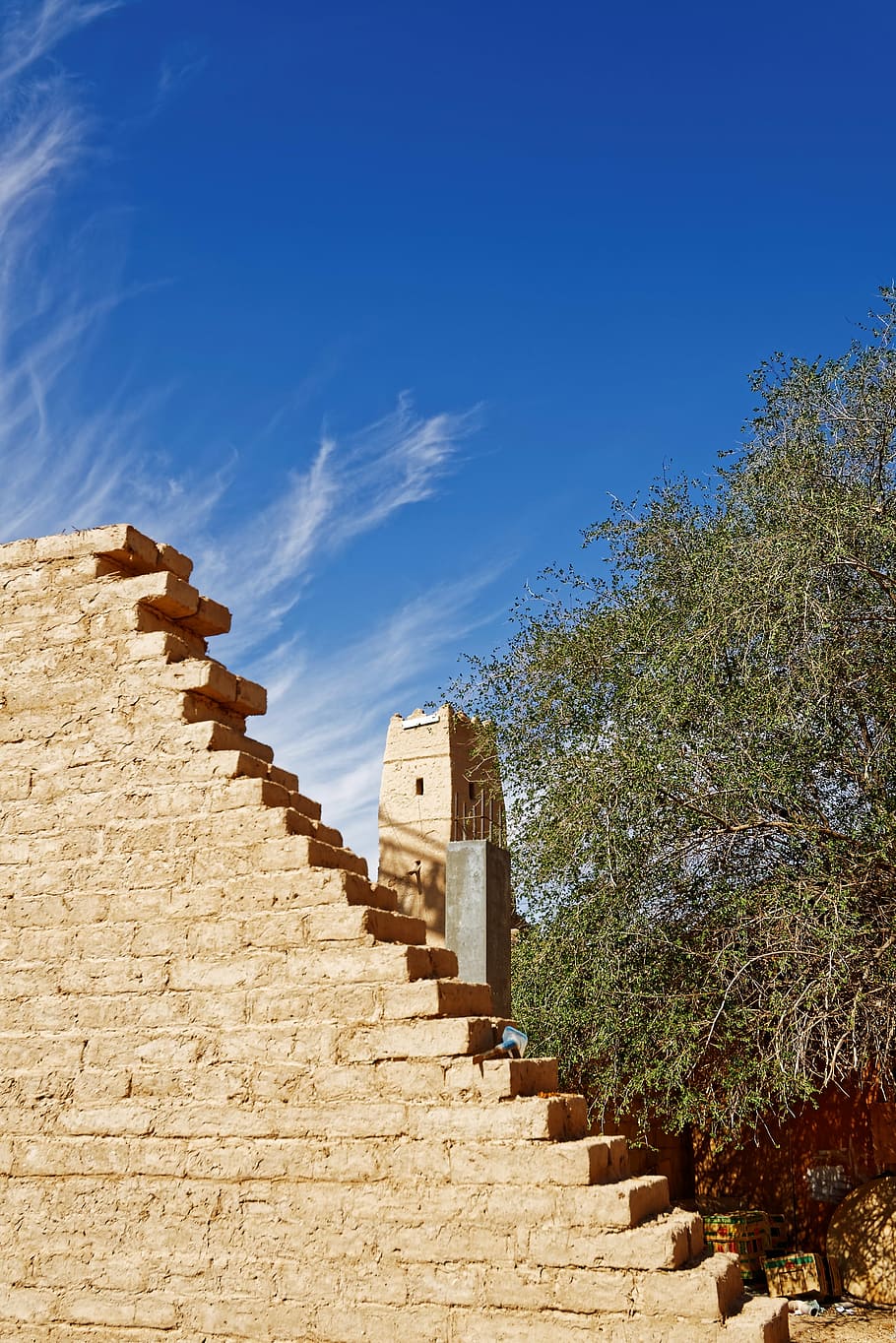 old, riyad, saudi arabia, historically, ruins, old town, building HD wallpaper