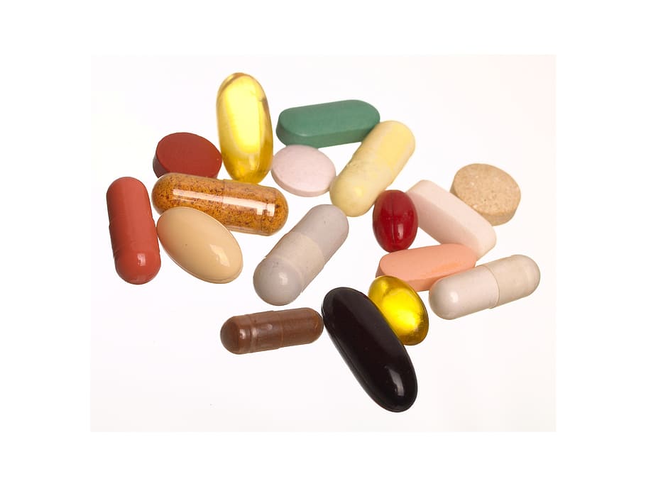 assorted-color medication pill lot, tablets, white, the background HD wallpaper