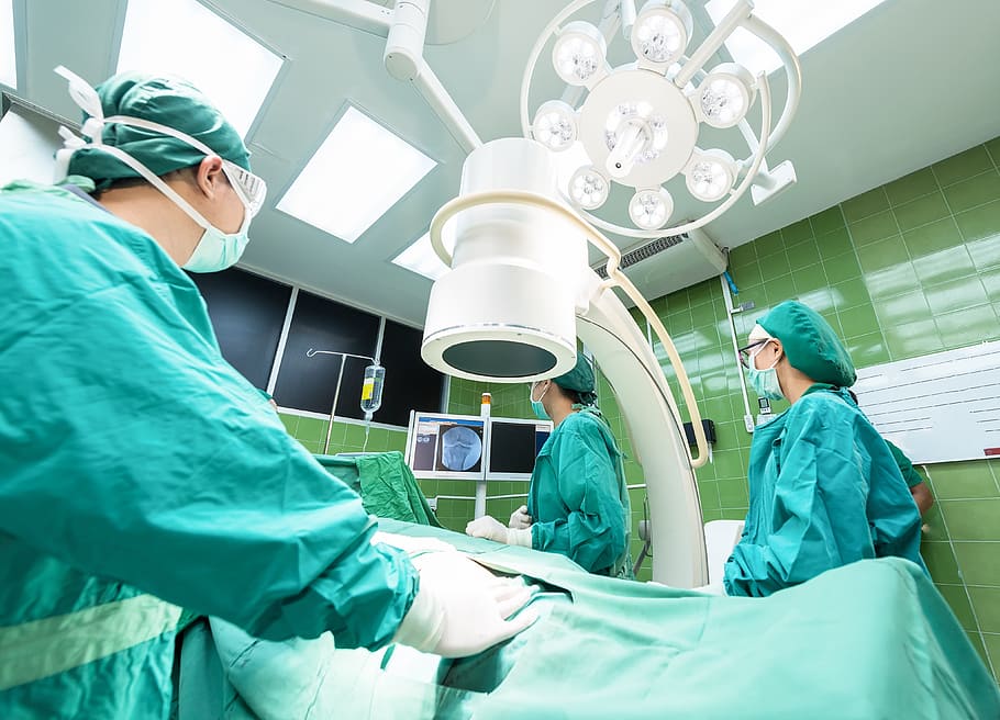 group of people in operating room, progress, clinic, medical