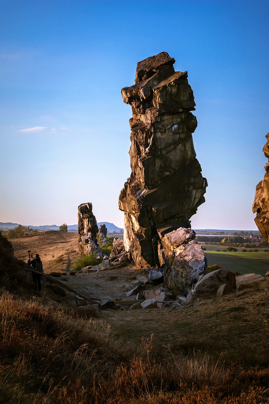 devil's wall, königstein, rock, sandstone rocks, stone formation HD wallpaper