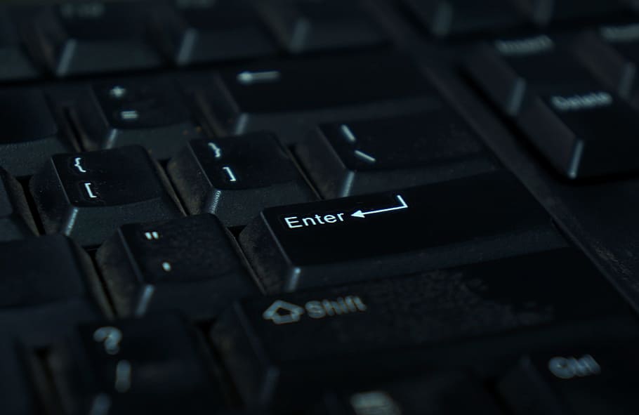 keyboard, enter, technology, communication, computer keyboard HD wallpaper