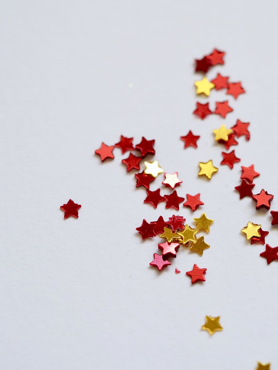 Selective Focus Photography of Assorted-color Stars, abstract HD wallpaper