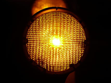 warning lights, warnblinkleuchte, light source, road, light signal HD wallpaper