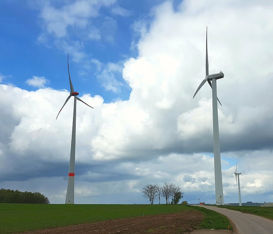 current, windräder, nature, landscapes, movement, turbine HD wallpaper