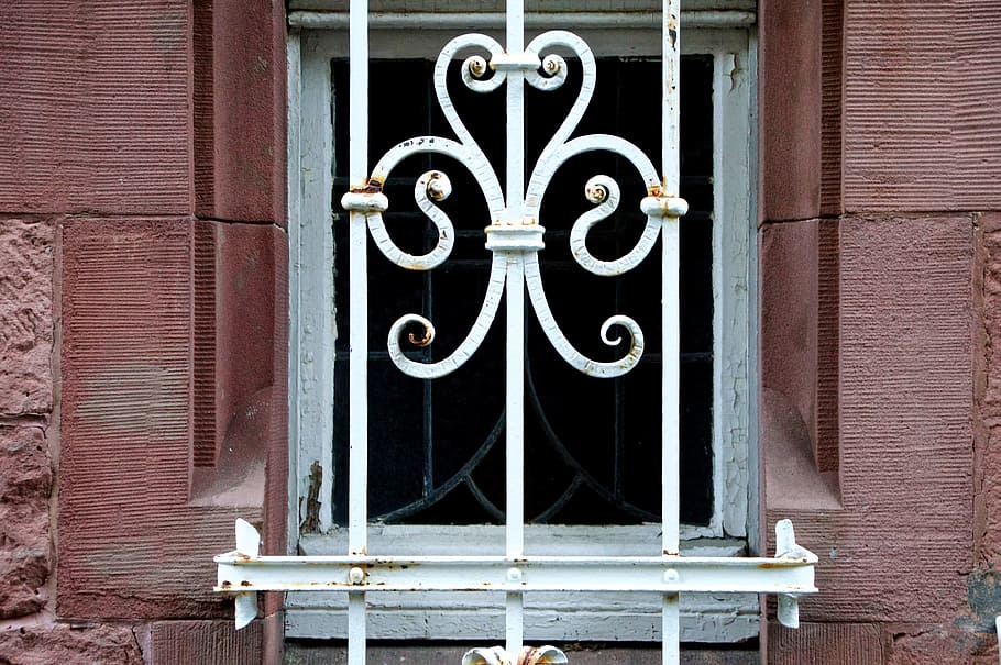 Basement, Window, Grid, Keller, heidelberg, ornament, art nouveau HD wallpaper