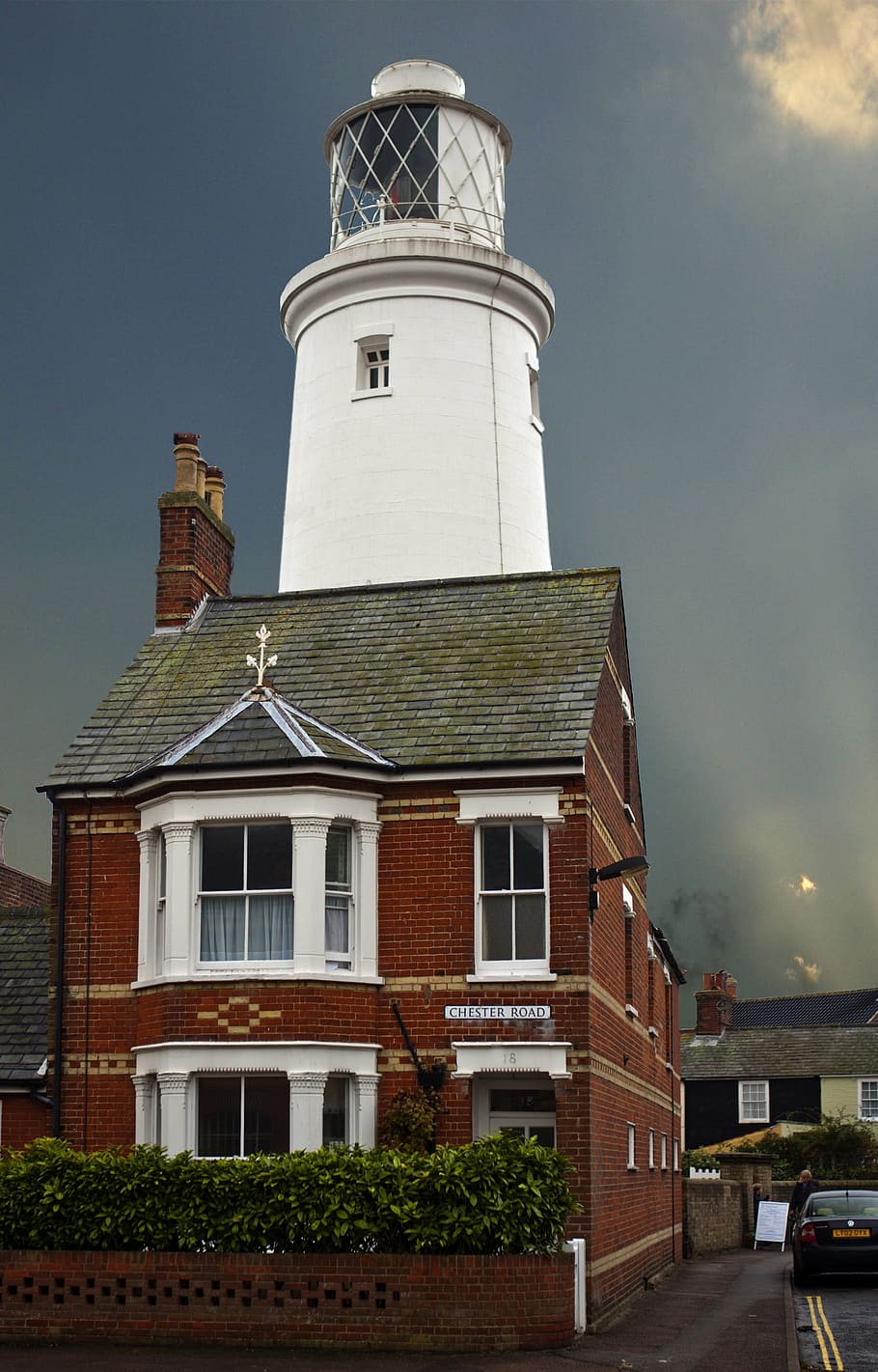 lighthouse, inland, architecture, buildings, southwold, suffolk HD wallpaper