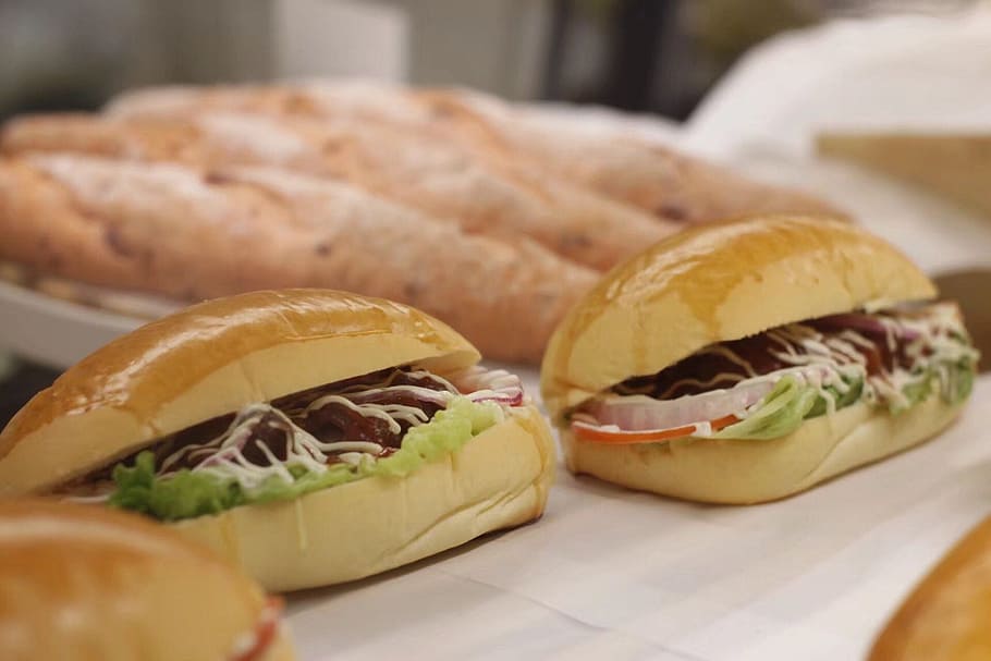 gourmet, bread, sandwich, food and drink, ready-to-eat, freshness HD wallpaper