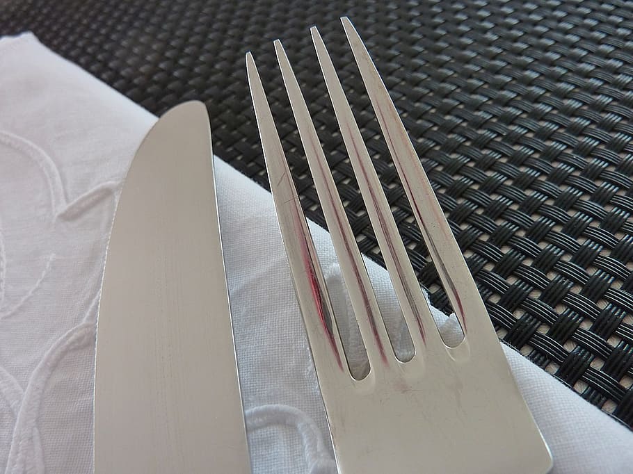 Cutlery, Eat, Fork, Macro, Metal, Dine, pink, tine, indoors HD wallpaper