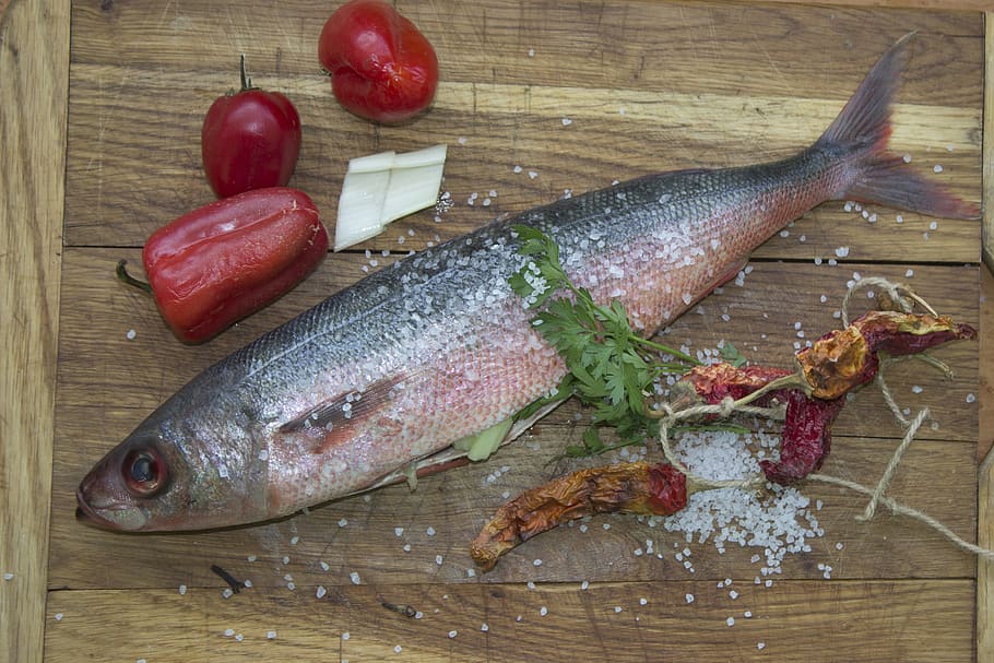 fish, dish, table, nutrition, delicious, salmon, food, healthy food HD wallpaper
