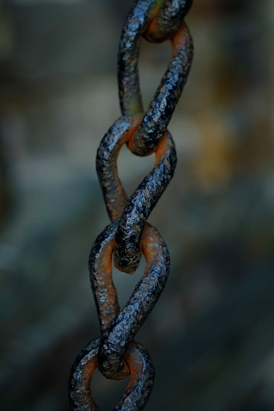 Chain, Metal, Steel, links of the chain, chain link, stainless, HD wallpaper