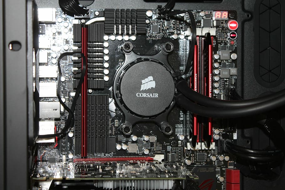 Machine, Corsair, Pc, Gamer, industry, technology, machinery HD wallpaper