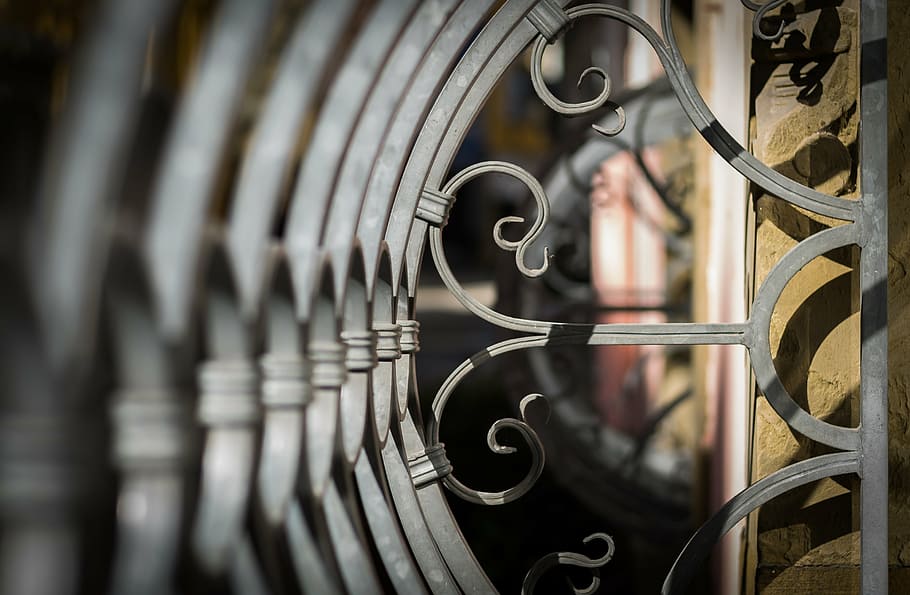 steel, grid, metal, pattern, security, architecture, background HD wallpaper