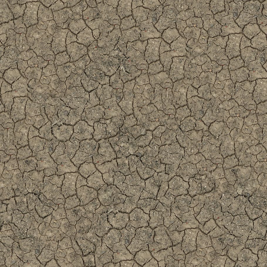 brown soil, Seamless, Texture, Ground, tileable, earth, cracks, HD wallpaper