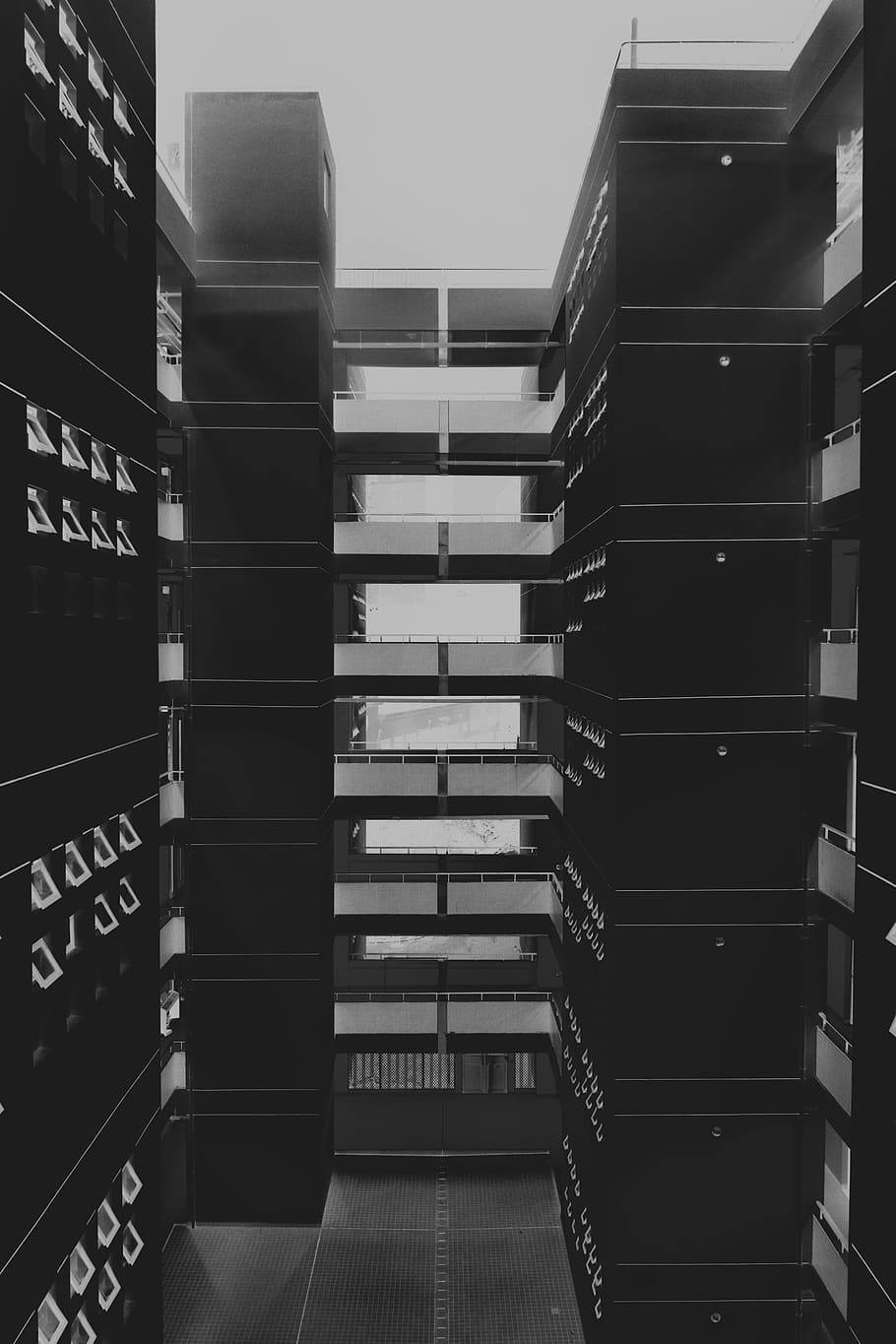 building, modern, architecture, structure, flats, apartment building HD wallpaper