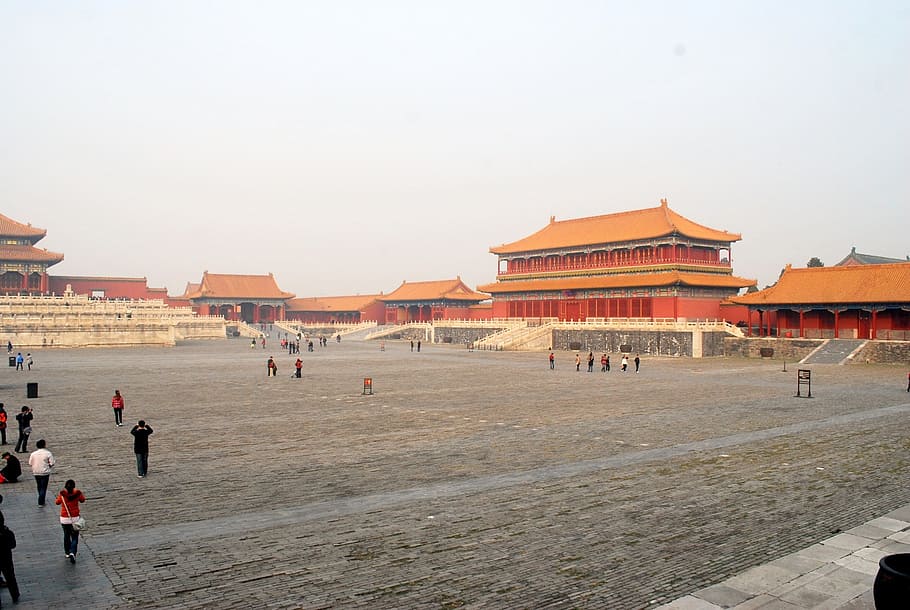 forbidden city, beijing, emperor, china, dynasty, history, architecture, HD wallpaper