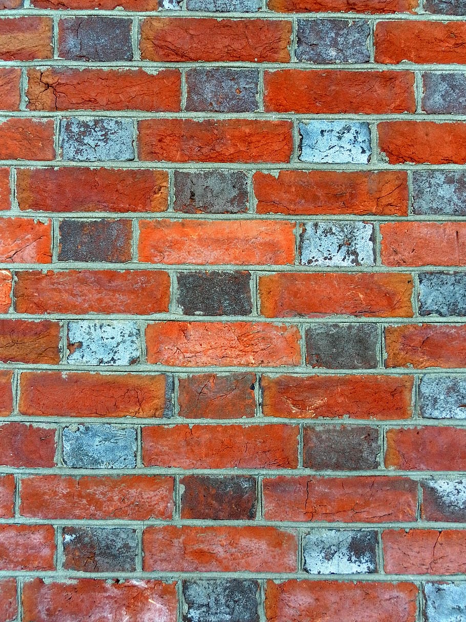 brickwork, brick wall, bricks, concrete, stone, surface, exterior HD wallpaper