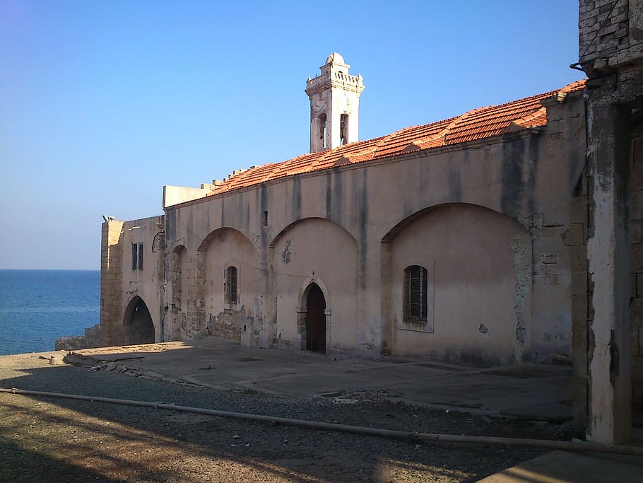 apostolos andreas monastery, cyprus, sea, church, landmark, HD wallpaper