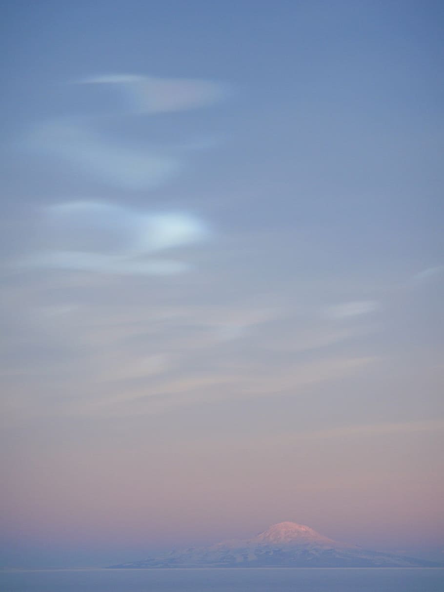 Sky, Clouds, Antarctica, Weather, blue, nature, sunlight, outdoors HD wallpaper