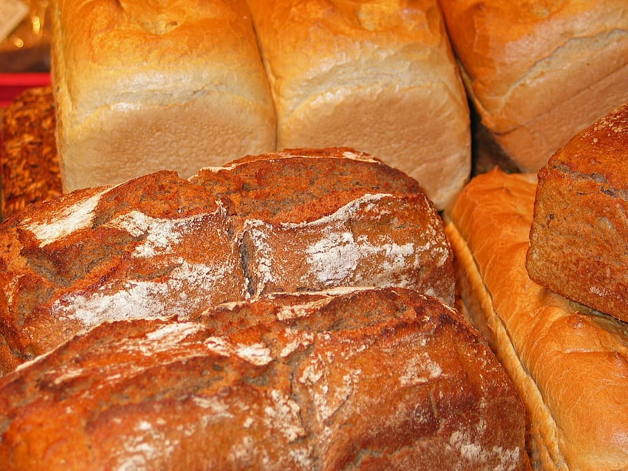bread, baker, food, baked goods, eat, crispy, craft, bake bread HD wallpaper