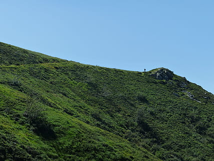 Wanderer, Backpackers, day trip, human, person, alone, on the go HD wallpaper