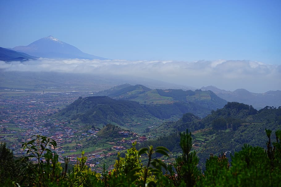 tenerife, teide, pico del teide, canary islands, mountain, spain, HD wallpaper