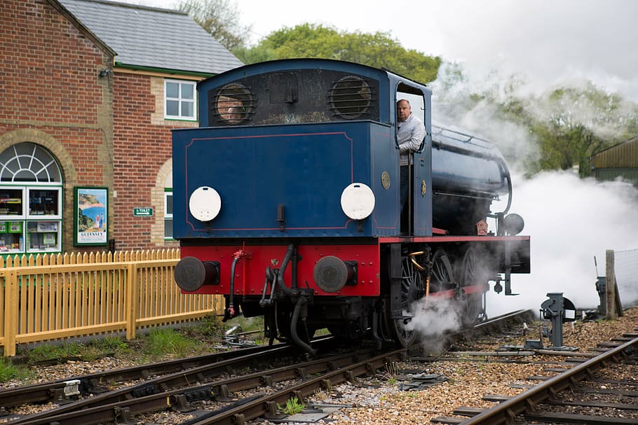 locomotive, steam, railway, heritage, smoke, vapour, nostalgia, HD wallpaper
