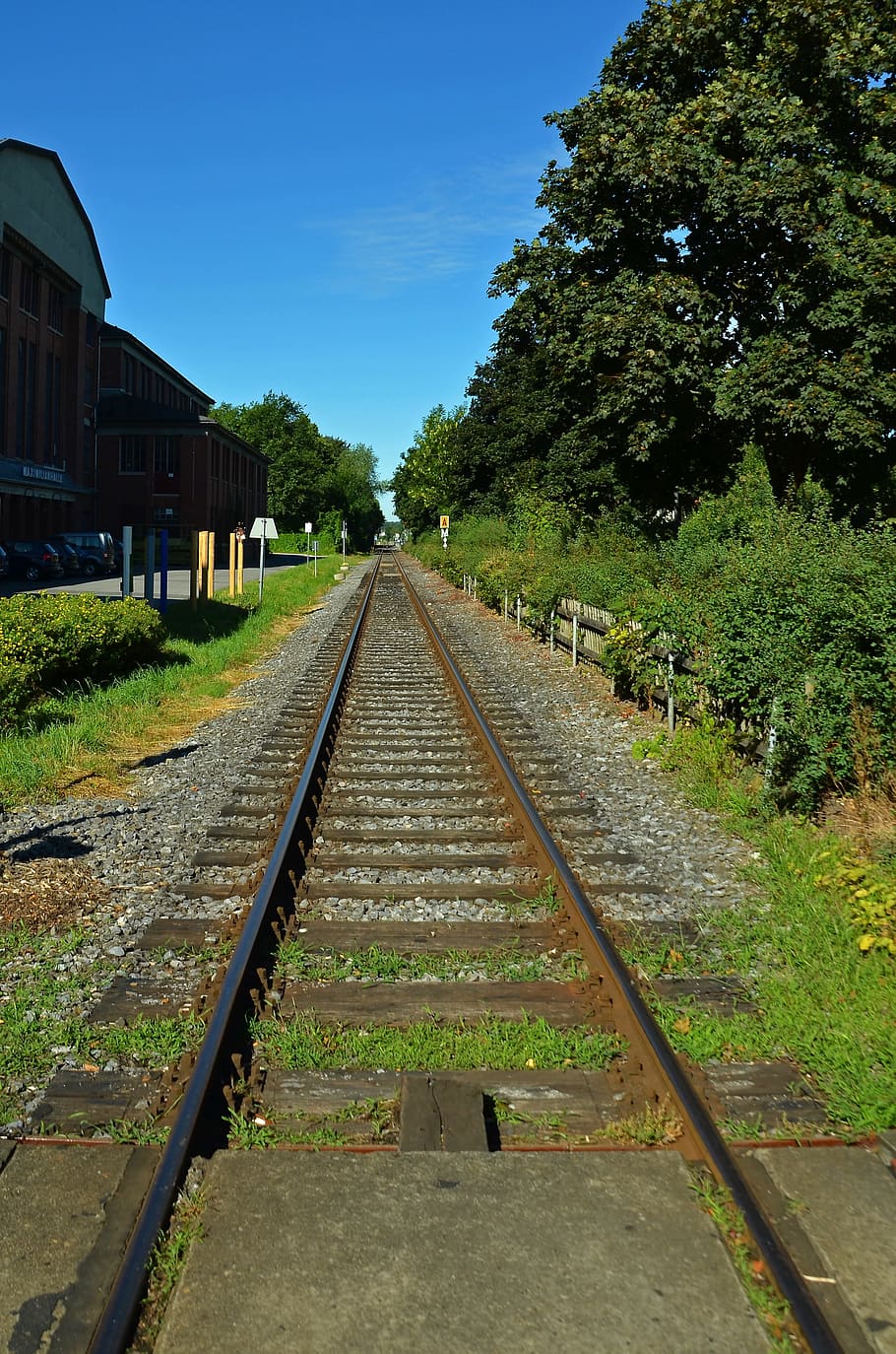 seemed, train, railway, track, gleise, loneliness, silent, transport HD wallpaper