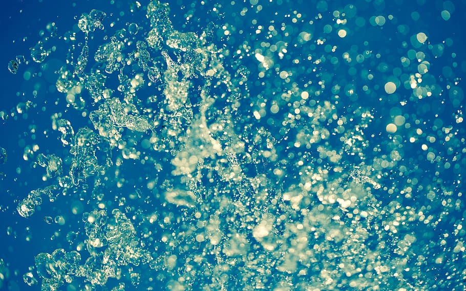 water, round, bubble, clean, background, bokeh, christmas, clear HD wallpaper