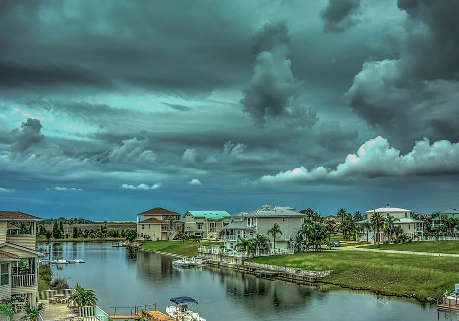 Storm, Clouds, Florida, Weather, rain, nature, sky, landscape HD wallpaper