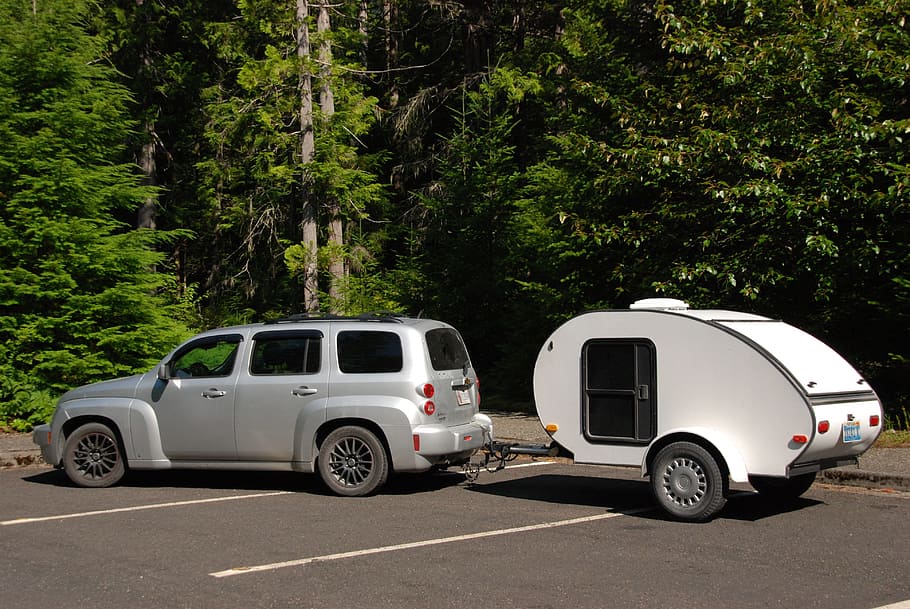 Car, Caravan, Holiday, Small, Transport, drive, relaxation HD wallpaper