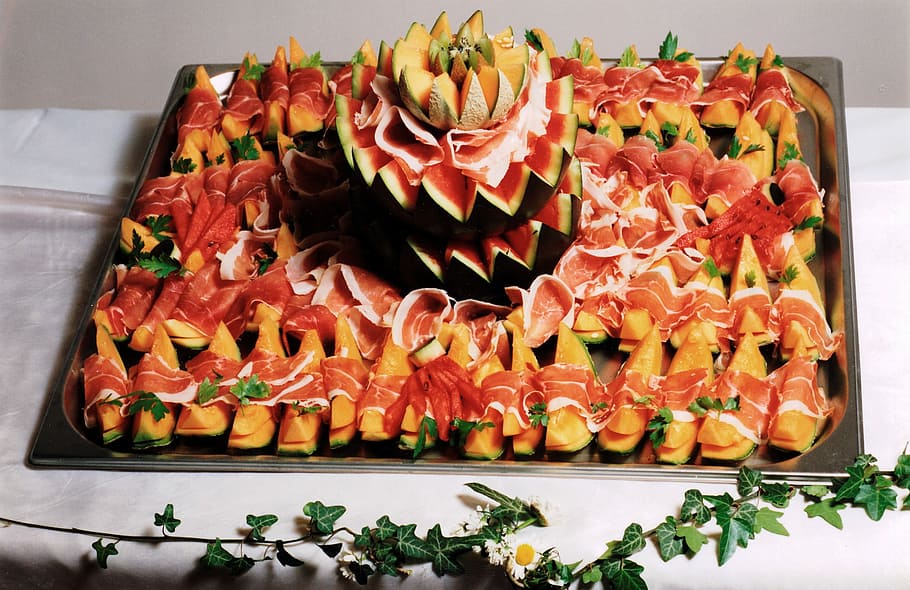 Plate, Buffet, Eat, Arranged, Food, appetizing, cut, wurstplatte HD wallpaper