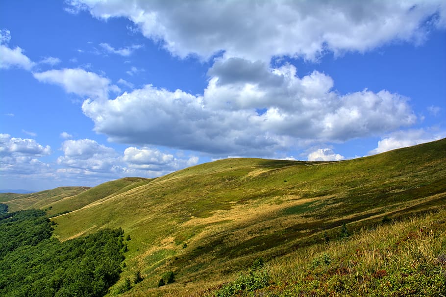 bieszczady, tarnica, beech berdo, mountains, the silence, poland HD wallpaper