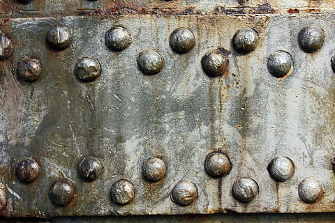 gray and brown surface, technology, connection, solvable, rivet HD wallpaper