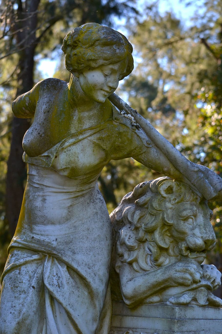 Statue, Museum, Chascomús, sculpture, monument, architecture HD wallpaper
