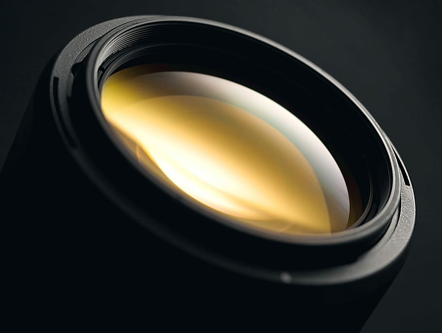 closeup photography of camera lens, glass, reflection, equipment HD wallpaper