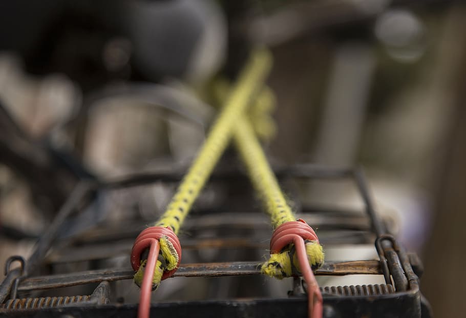 daniel, abstract, rope, macro, saddle, bicycle, nobody, steel HD wallpaper